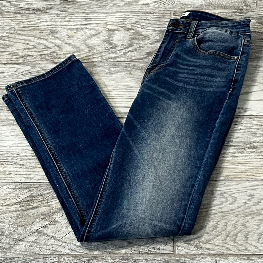 Vigoss ACE Strait Leg Jeans Women’s Size 26 Blue Retro Casual Trending Essential - Picture 5 of 10